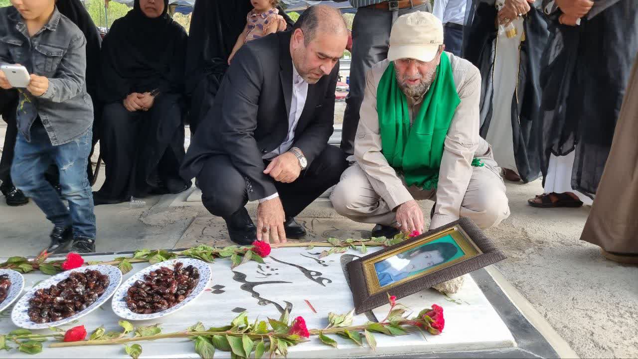 اولین بزرگداشت بانو جمیله عفری در تاریخ 22 تیرماه 1402 در بهشت زهرا س 4