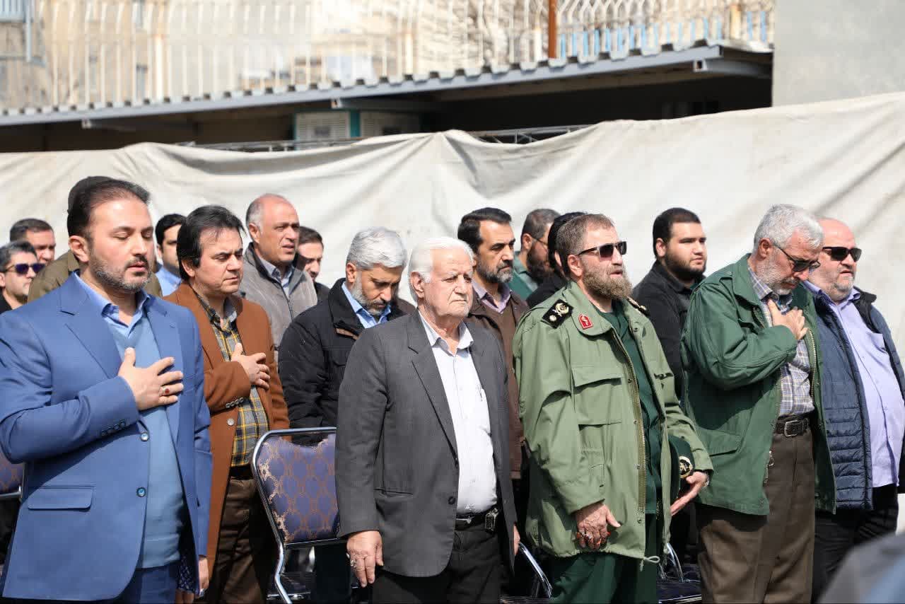 رونمایی از یادمان میدان شهدای تفحص 3